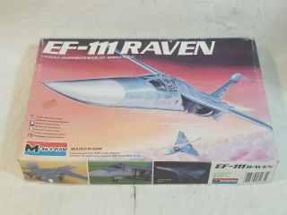 Vintage 1/72 Monogram General Dynamics Grumman Ef - 111 Raven Kit