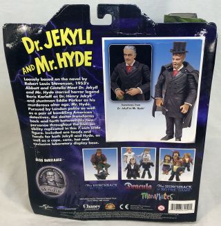 Diamond Select Universal Monsters DR.  JEKYLL & MR.  HYDE Action Figure,  Box Damage 3