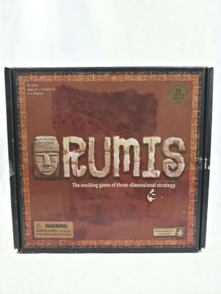 Rumis Board Game Of Geometric Strategy By Educational Insights - 2004 Complete