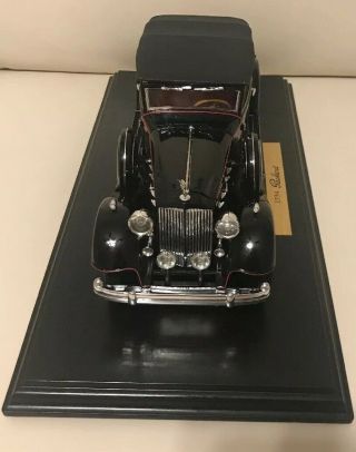 Anson 1934 Packard 1:18 Scale Diecast Model Car Prestige Editions 30397 Black