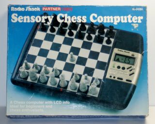 Radio Shack Electronic Chess Computer Game Partner 1680x Cat 60 - 2428a Look