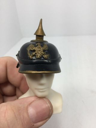 1/6 Cotswold Imperial German Ww1 Pickelhaube Helmet Trenches Dragon Bbi Did 21st