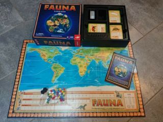 Foxmind Fauna A Wild Board Game By Friedemann Friese 2010 Out Of Print Complete