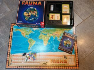Foxmind FAUNA A Wild Board Game by Friedemann Friese 2010 Out of Print Complete 2