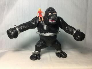 Vintage Mexican Bootleg Figure King Kong Monster 80s Kaiju No Bandai Bullmark