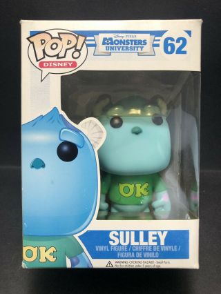 Sulley 62 Disney Monsters University Inc Vaulted Funko Pop Vinyl,  Protector