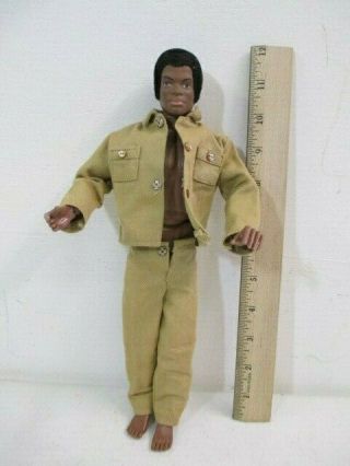 Vintage 1964 Gi Joe Action Soldier Black African American 12 " Figure Made In Usa
