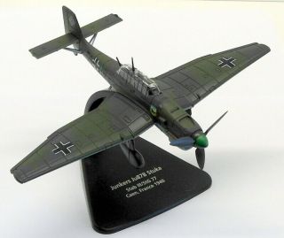 Oxford Diecast 1/72 Scale Ac004 - Junkers Ju - 87 Stuka - France 1940