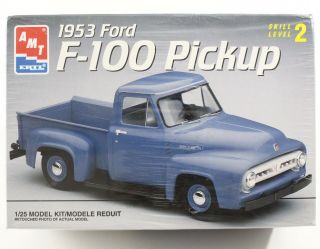 1953 Ford F - 100 Pickup Truck Amt 1:25 Model Kit 6487