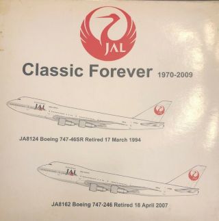 Big Bird 1/400 Japan Airlines Jal 747 - 246 Ja8162