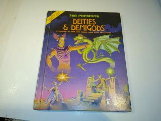 Tsr Presents Deities And Demigods Cyclopedia Of Gods And Heroes (128 Pages)