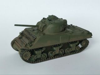 Ww2 Us M4 Sherman Tank,  1/35,  Built & Finished For Display,  Fine,  (d)