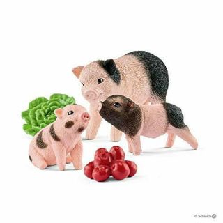 Parent - Child Figure Of Schleich Farm World Mini - Pig 42422