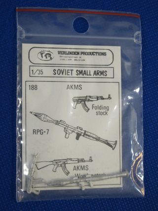 Verlinden Productions SOVIET SMALL ARMS 188 1/35 Made in Belgium 2