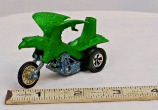 Mattel Hot Wheels Rrrumblers Bold Eagle Motorcycle In Green 1969