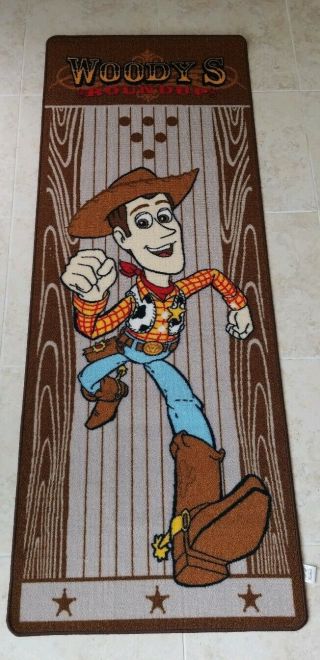 Disney/pixar Toy Story Buz Sheriff Woody Kids Rug Runner