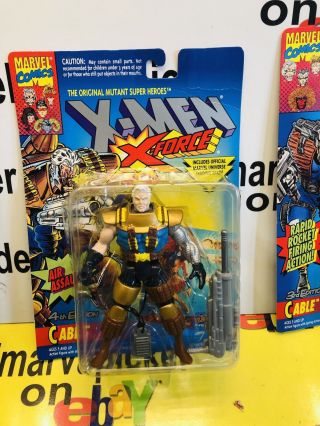 Toybiz Cable 4th Edition Action Figure Uncanny X - Men 94 Moc 49513 X - Force