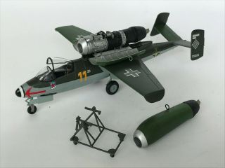 Heinkel He.  162 Salamander,  1/48,  Built & Finished For Display,  Fine.