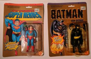 Toy Biz 1989 Superman And Batman,  Dc Comics,  Heroes