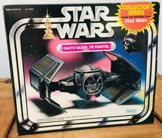 1983 Kenner Star Wars Collectors Series Darth Vader Tie Fighter