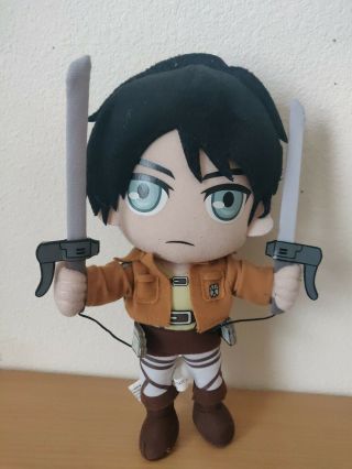 Attack On Titan Eren Yeager Plush Doll Great Eastern Ent (2014)