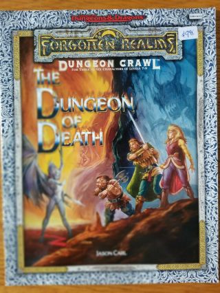 The Dungeon Of Death - Dungeon Crawl Ad&d 3e Forgotten Realms Adventure
