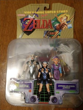 Factory Zelda Ocarina Of Time Impa Figure Video Game Superstars