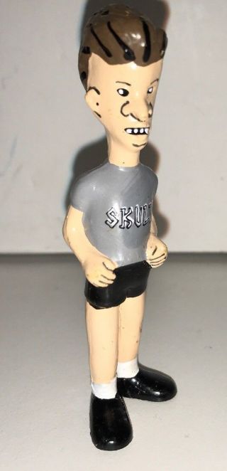Beavis & Butt - Head Butthead 1993 Out Of Character Figure Cake Topper 3 " Pvc Toy