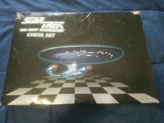 Star Trek The Next Generation Chess Set 17 - 1719 Complete