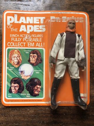 1967 Planet Of The Apes Action Figure Dr.  Zaius Rare Vintage Unpunched