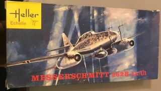 Heller Messerschmitt Me 262 B1a/u1 1:72 Airplane Plane Model Kit L 086