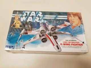 Vintage Star Wars X - Wing Fighter Model Mpc 1978 Rare
