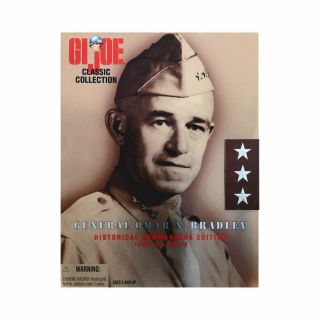 G.  I.  Joe Wwii General Omar N.  Bradley 1/6 Action Figure Nip