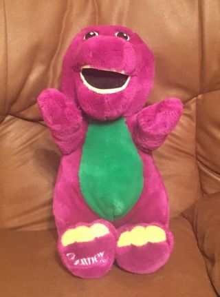 Barney & Friends,  Barney Plush,  1992 Golden Bear Company