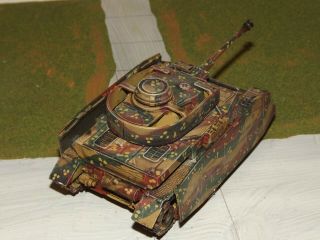 Painted Solido 1/50 WWII German Panzer IV (b) 2