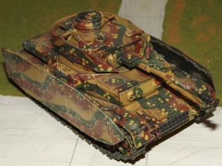 Painted Solido 1/50 Wwii German Panzer Iv (a)