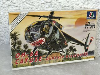 Italeri 1/72 Oh - 6a Cayuse Helicopter Gunship