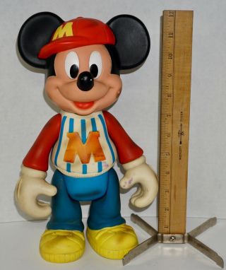 Vintage Molded Plastic Mickey Mouse 12 