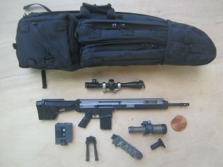 1/6 Scale: Black Ops Field Agent Langley - Mk20 Toy Sniper Rifle