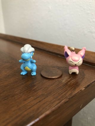 Pokemon Hasbro Mini Figures Skitty And Bagon Nintendo