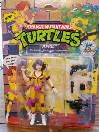 Playmates Toys Teenage Mutant Ninja Turtles April Oneil Action Figure.  1992