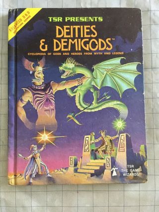 Deities And Demigods Advanced Dungeons And Dragons