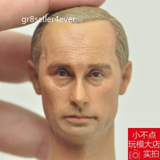 1/6 Scale Belet Head Sculpt Vladimir Putin President Of Russia Fit 12 "
