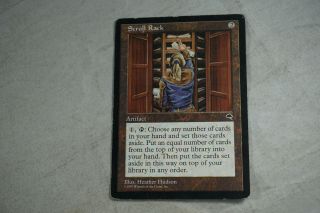 Scroll Rack From Tempest X1 Moderately Played Mp Mtg Magic