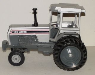 185 White With Duals Toy Tractor 1/16 Ertl Diecast Toy With Wide Front