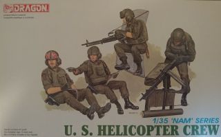 1:35 Scale U.  S.  Helicopter Crew By Dragon