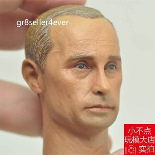 Hot 1/6 scale BELET Head Sculpt Vladimir Putin President of Russia fit 12 