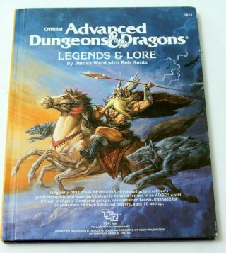 Advanced Dungeons And Dragons Legends Of Lore
