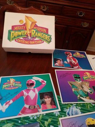 Vintage 1994 Mighty Morphin Power Rangers Official Fan Club Lunch Box VHS Tape 6