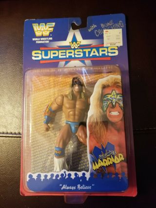 The Ultimate Warrior Wwf Superstars Jakks Series 2 Moc